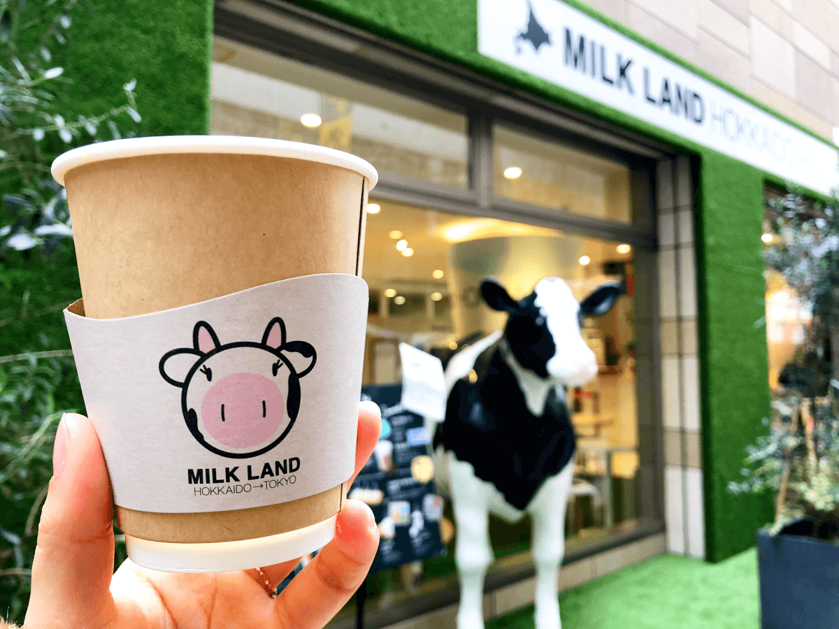 超まろやか♡北海道産牛乳専門店「ミルクランド北海道」で『ミルク甘酒』を飲モ〜！