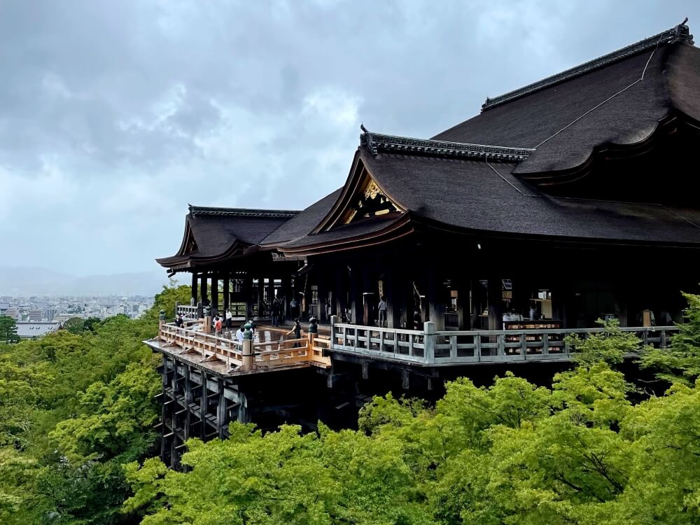 京都の人気観光地　清水寺